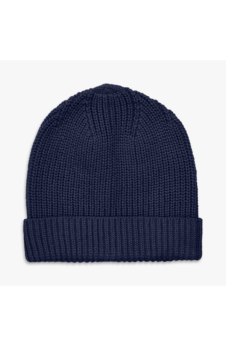 Primary Kids Cotton Beanie, Main, color, Navy