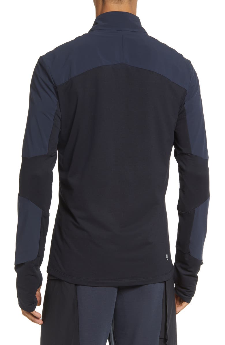 On Men's Trail Breaker Water Repellent Running Top, Alternate, color, 
