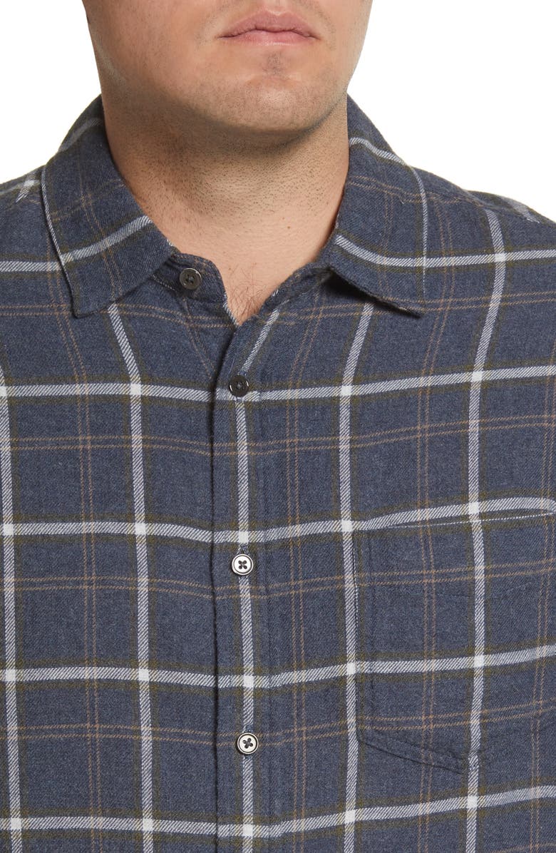 Rails Lennox Plaid Button-Up Shirt, Alternate, color, Shadow Wheat Melange