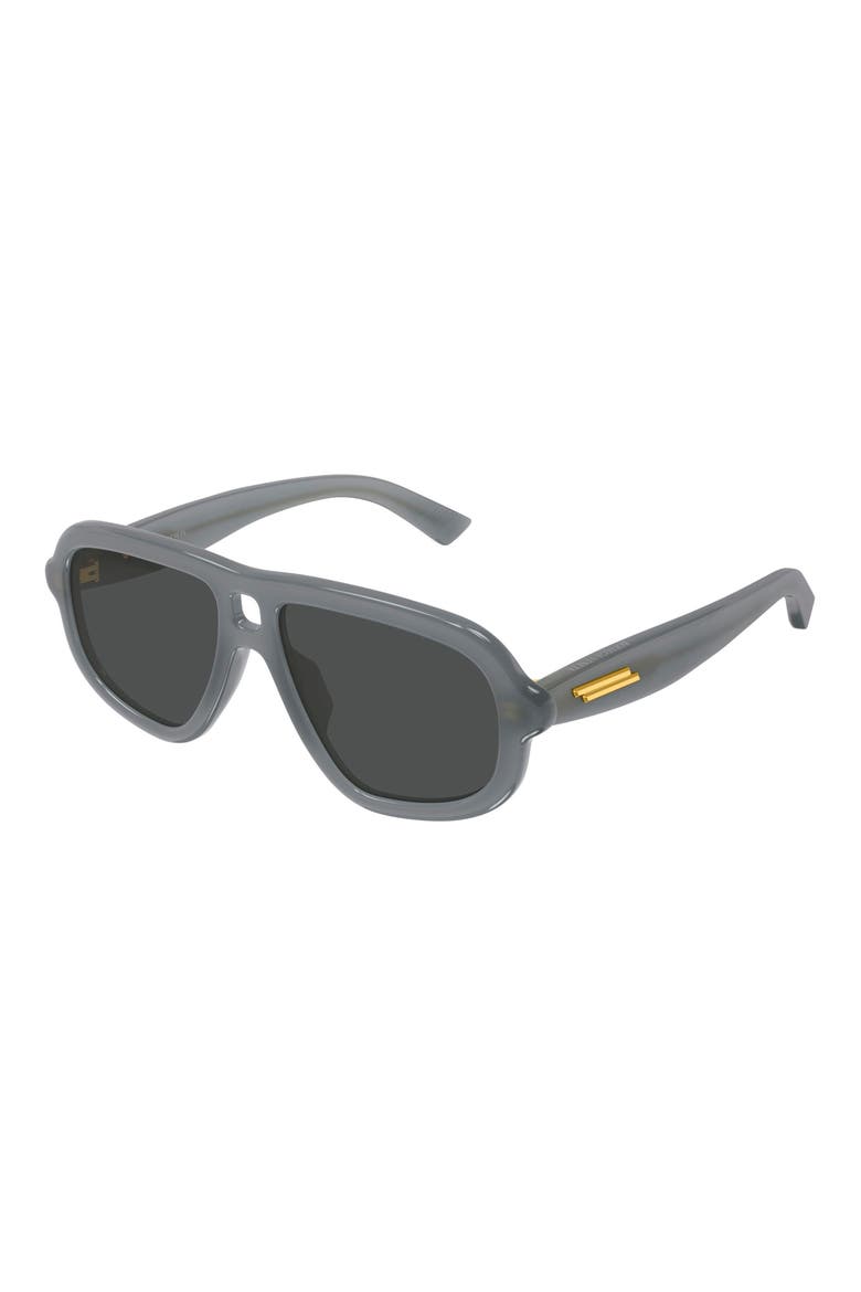 BV1494S 53mm Polarized Gradient Navigator Sunglasses, Alternate, color, GREY