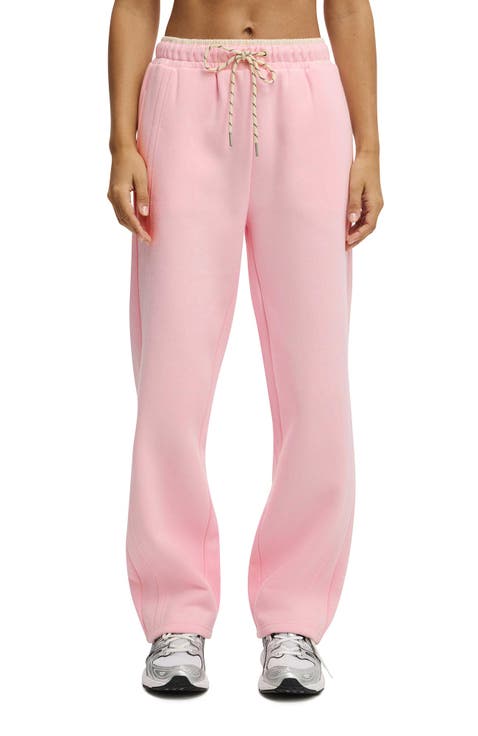 Women's Active Plush Double Waistband Sweatpant