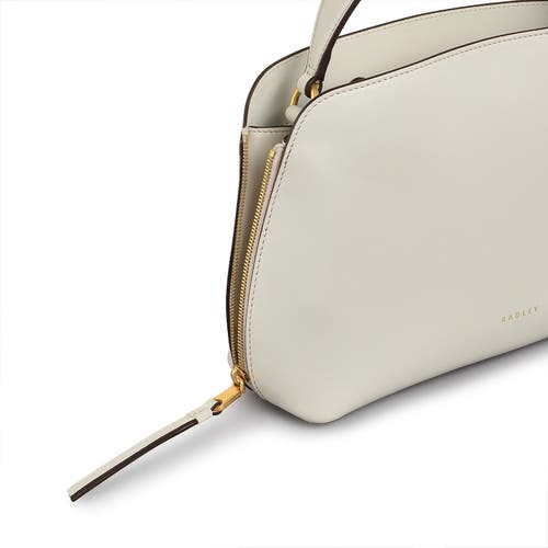 Radley Liverpool Street Small Open Top Satchel Bag In Chalk