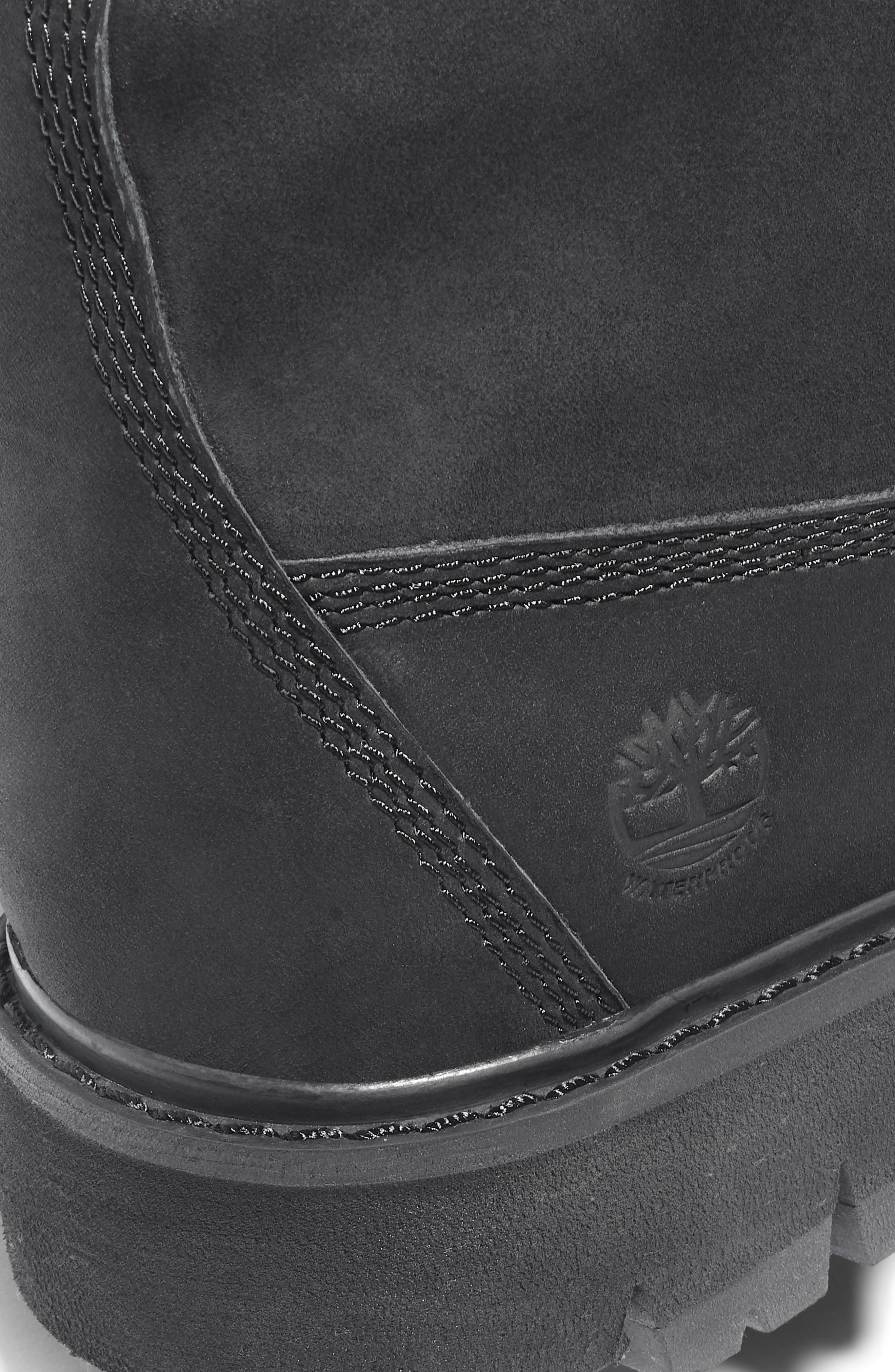 Timberland Lucia Leather Lug Sole Lace-Up Boot, Alternate, color, 