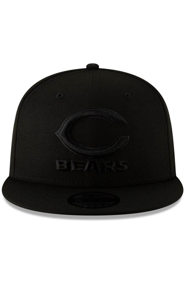 New Era Men's New Era Black Chicago Bears 9FIFTY Adjustable Snapback Hat, Alternate, color, 