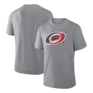 FANATICS Men's Fanatics Heather Gray Carolina Hurricanes Elevated Tri-Blend T-Shirt