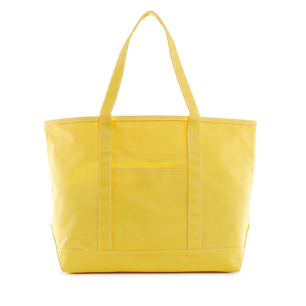 TRVL Design Daffodil Coated Canvas Maxi Tote, Main, color, 