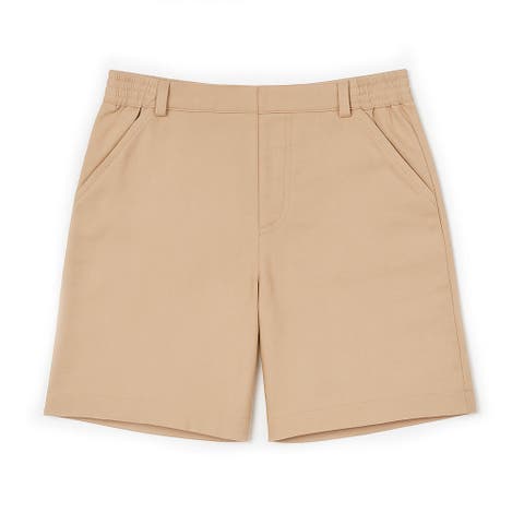 Khaki Linen-Look Short (Toddler, Little Kid)