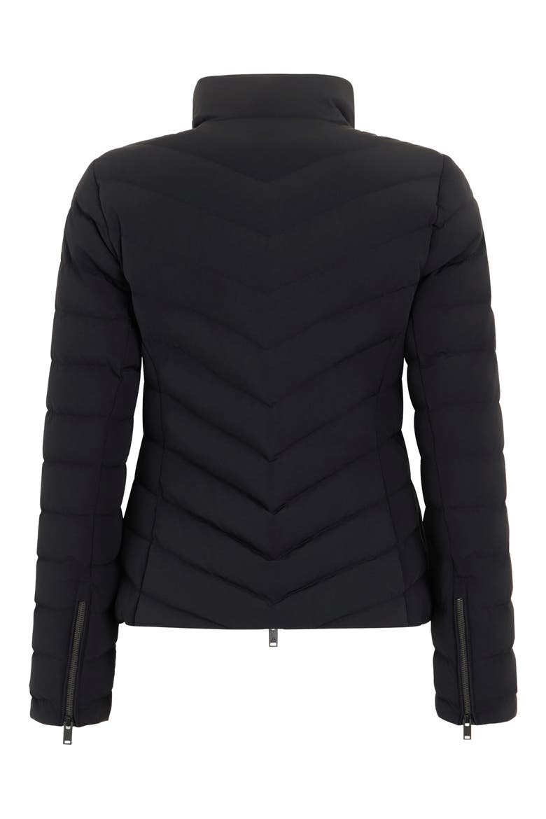 Elora Water Repellent 800 Fill Power Down Jacket, Alternate, color, BLACK