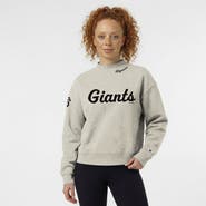 Champion Women's Champion Stone San Francisco Giants Triumph Tri-Blend Sweatshirt