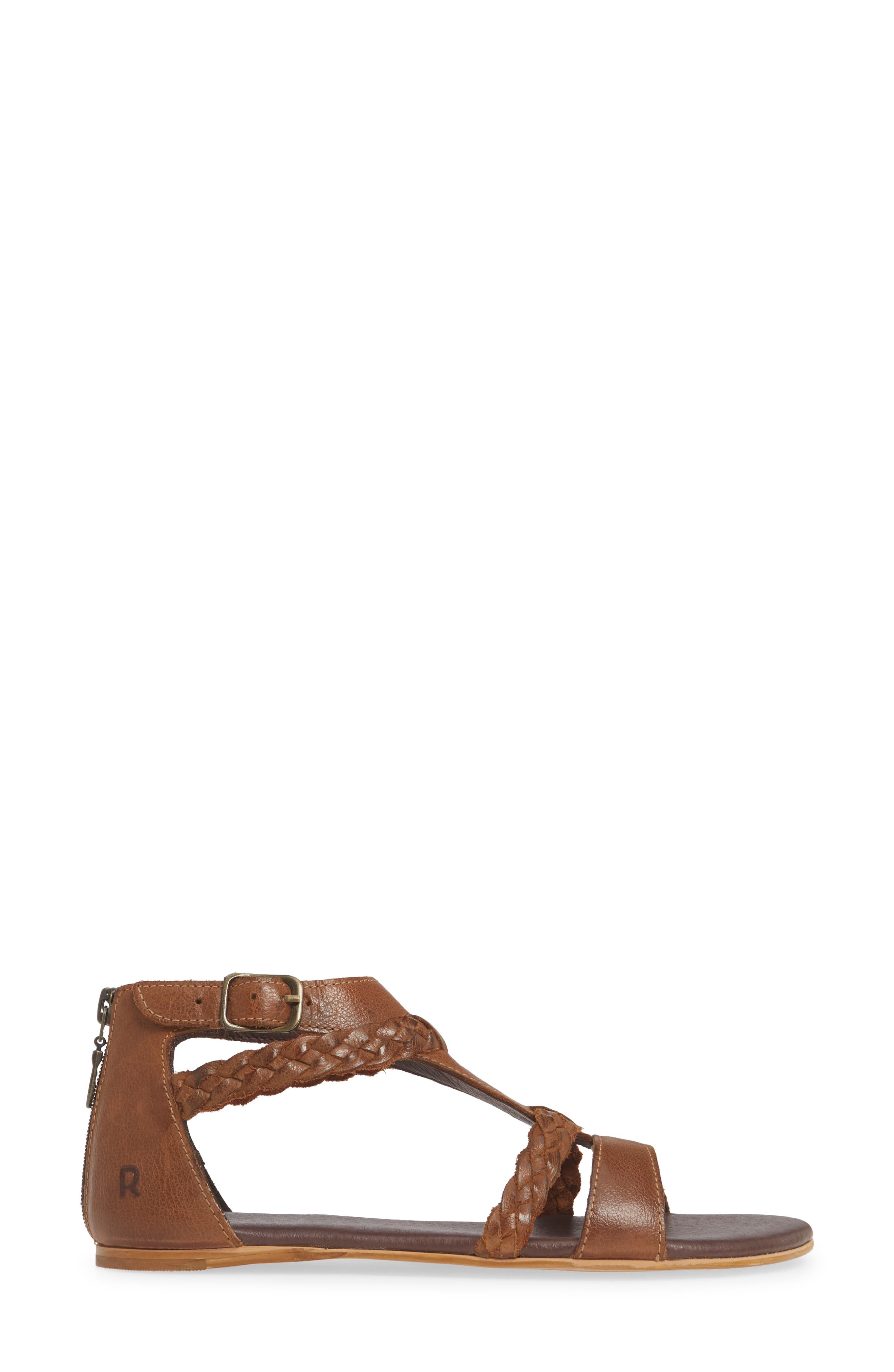 ROAN Posey Braided V-Strap Sandal, Alternate, color, 