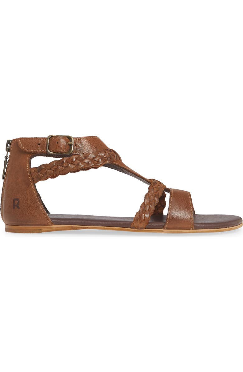 ROAN Posey Braided V-Strap Sandal, Alternate, color,