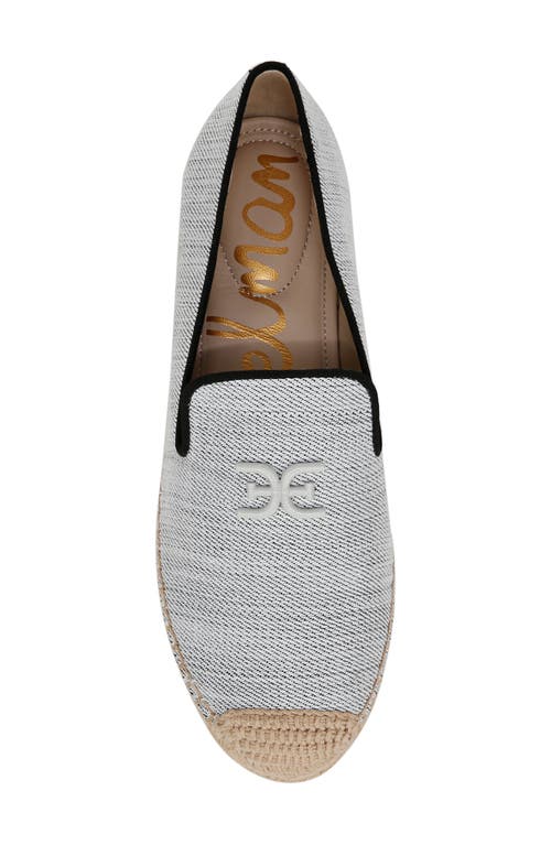 Shop Sam Edelman Kathleen Espadrille Flat In Blue Ice