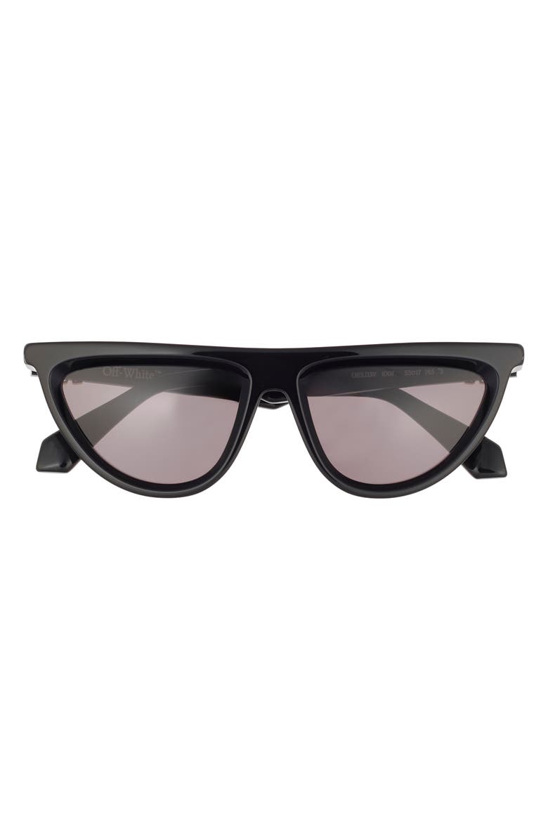 Off-White Jasper 53mm Cat Eye Sunglasses, Main, color, 