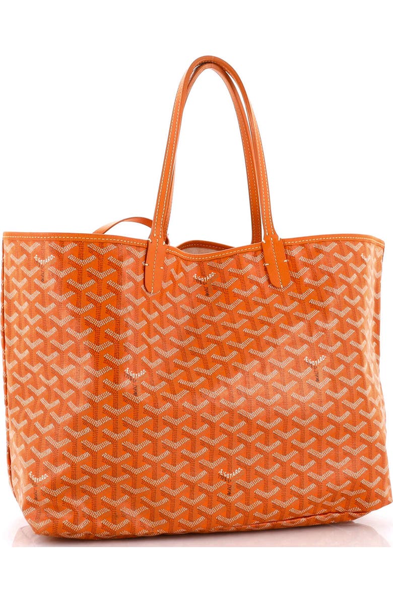Pre-Owned Goyard Saint Louis Tote Coated Canvas PM, Alternate, color, Orange