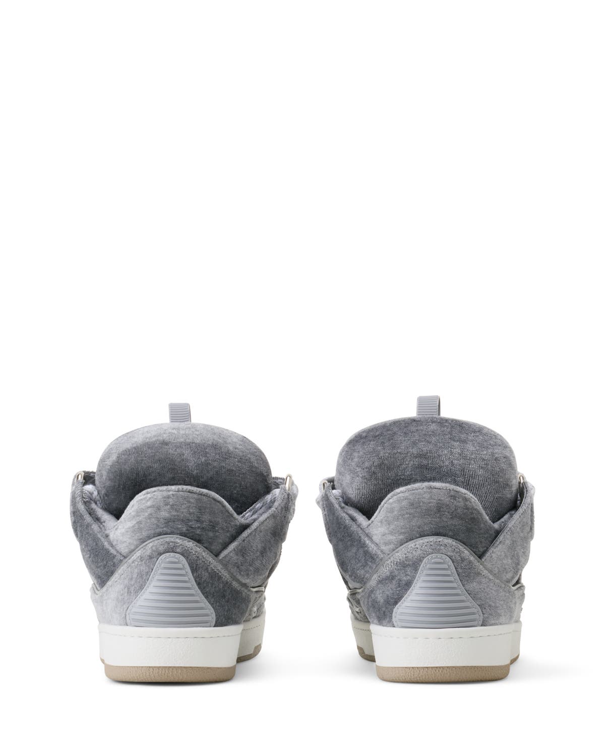 Lanvin Curb Sneakers In Jersey, Alternate, color, Grey