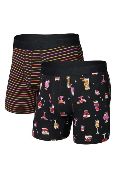 DropTemp™ Assorted 2-Pack Cooling Cotton Boxer Briefs
