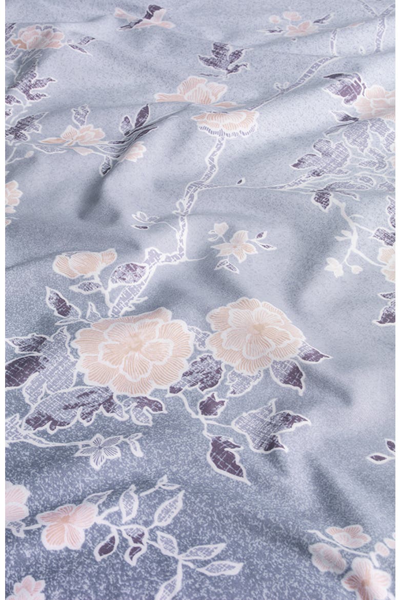 Sienna duvet cover, Alternate, color, Purple