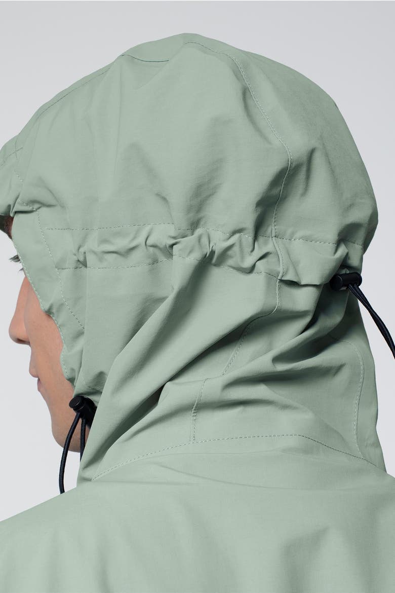 Unisex Stride Pullover Poncho, Alternate, color, Sage