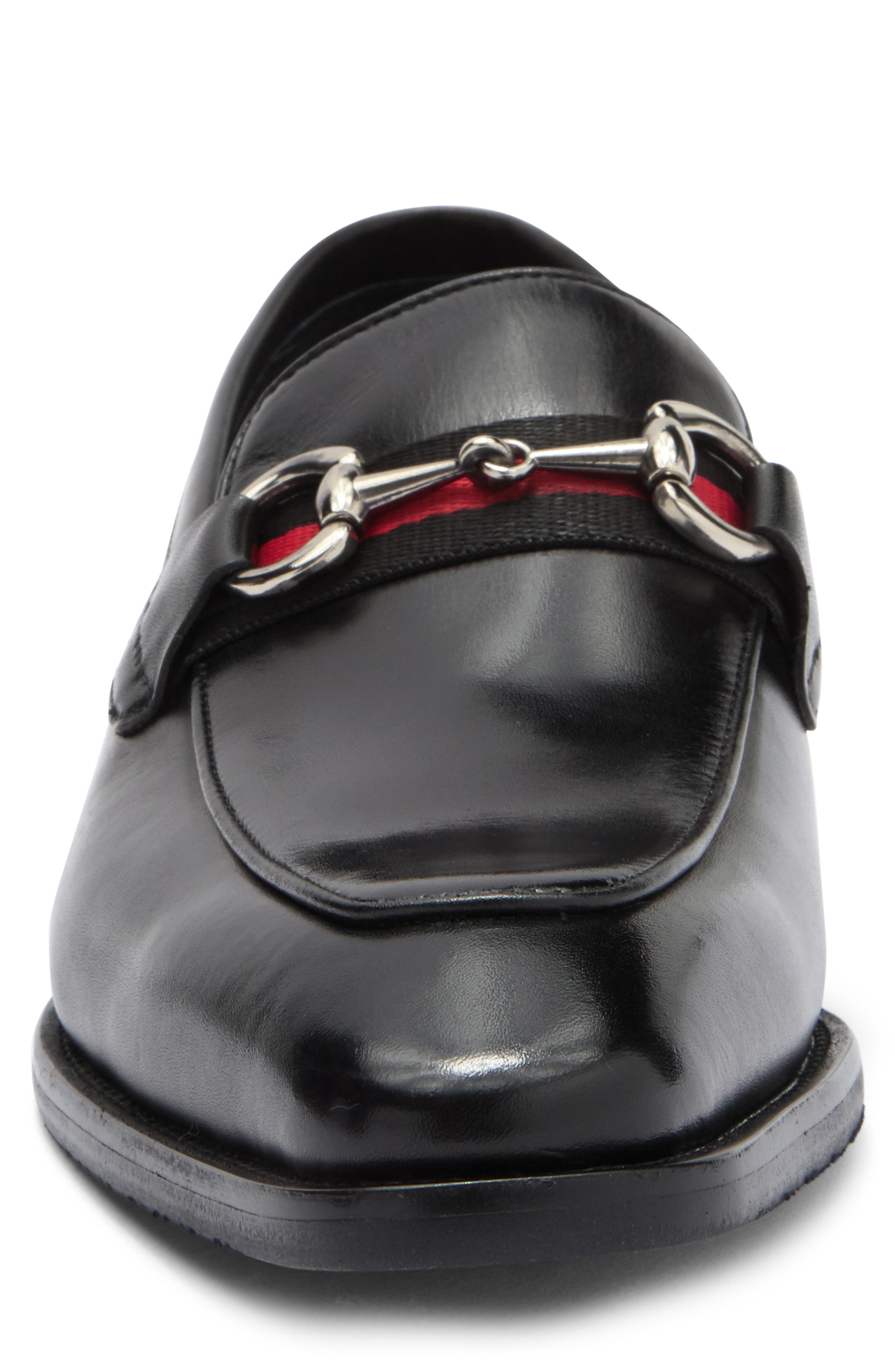 Maison Forte Vienna Bit Loafer, Alternate, color, Black