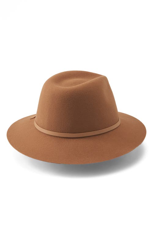 Helen Kaminski Carly Wool Fedora In Brown