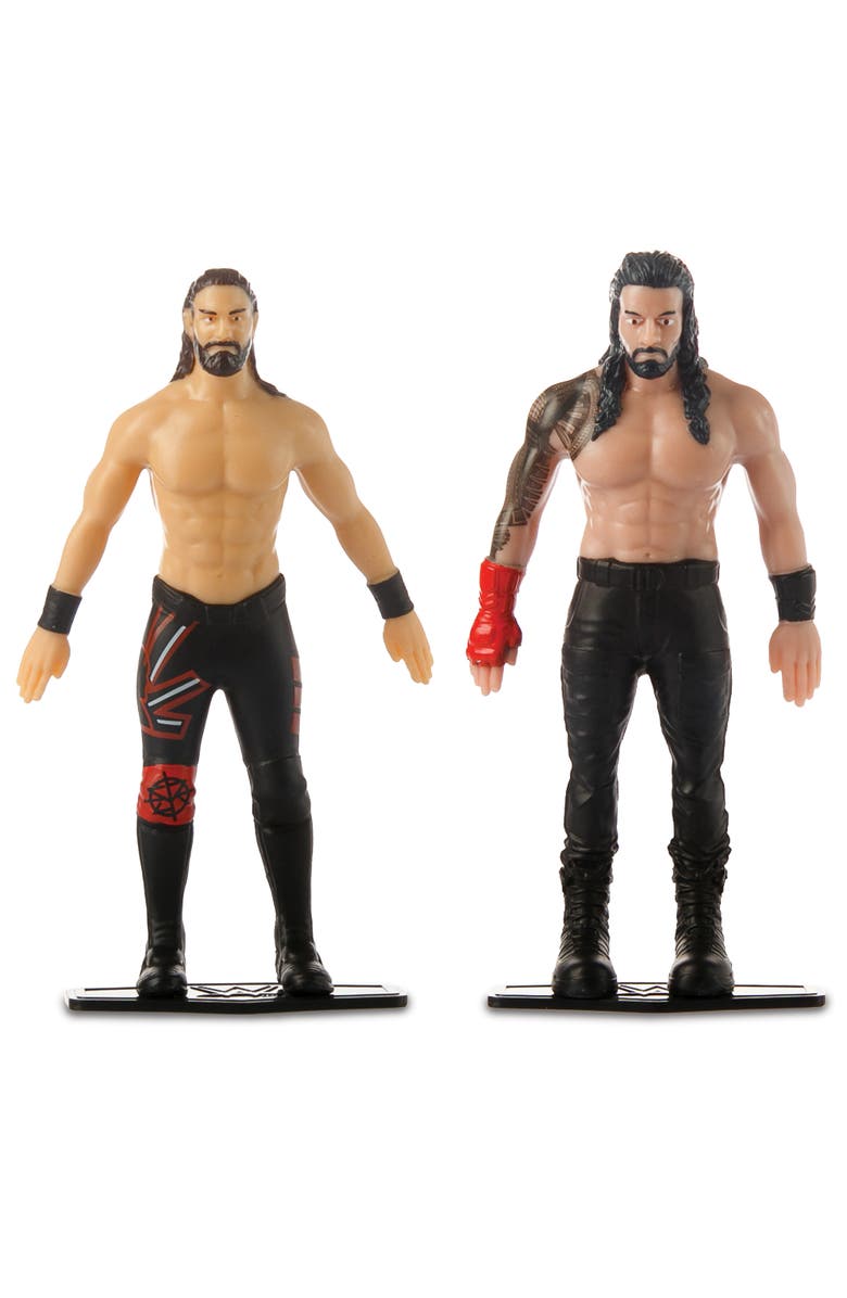FleXfigs WWE Seth Rollins & Roman Reigns 2 Character Pack, Main, color, Multicolored