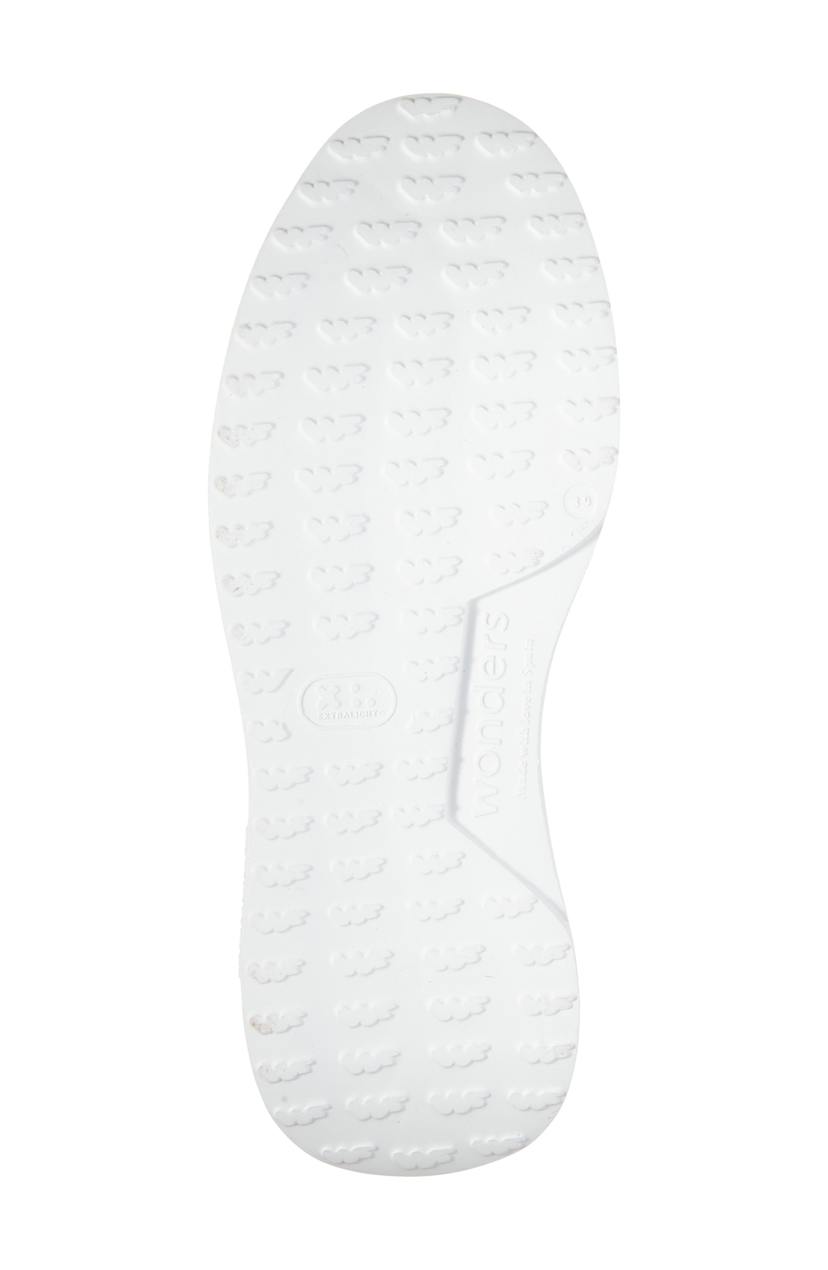 Wonders Laser Cutout Platform Sneaker, Alternate, color, Flame/ Rame