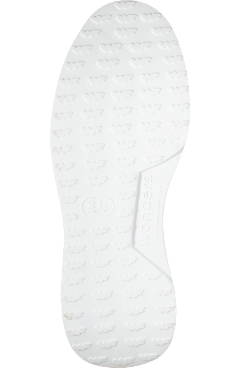 Wonders Laser Cutout Platform Sneaker, Alternate, color, Flame/ Rame