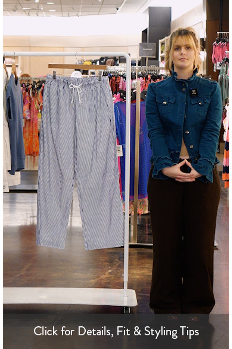 Reed Stripe Cotton Pants video