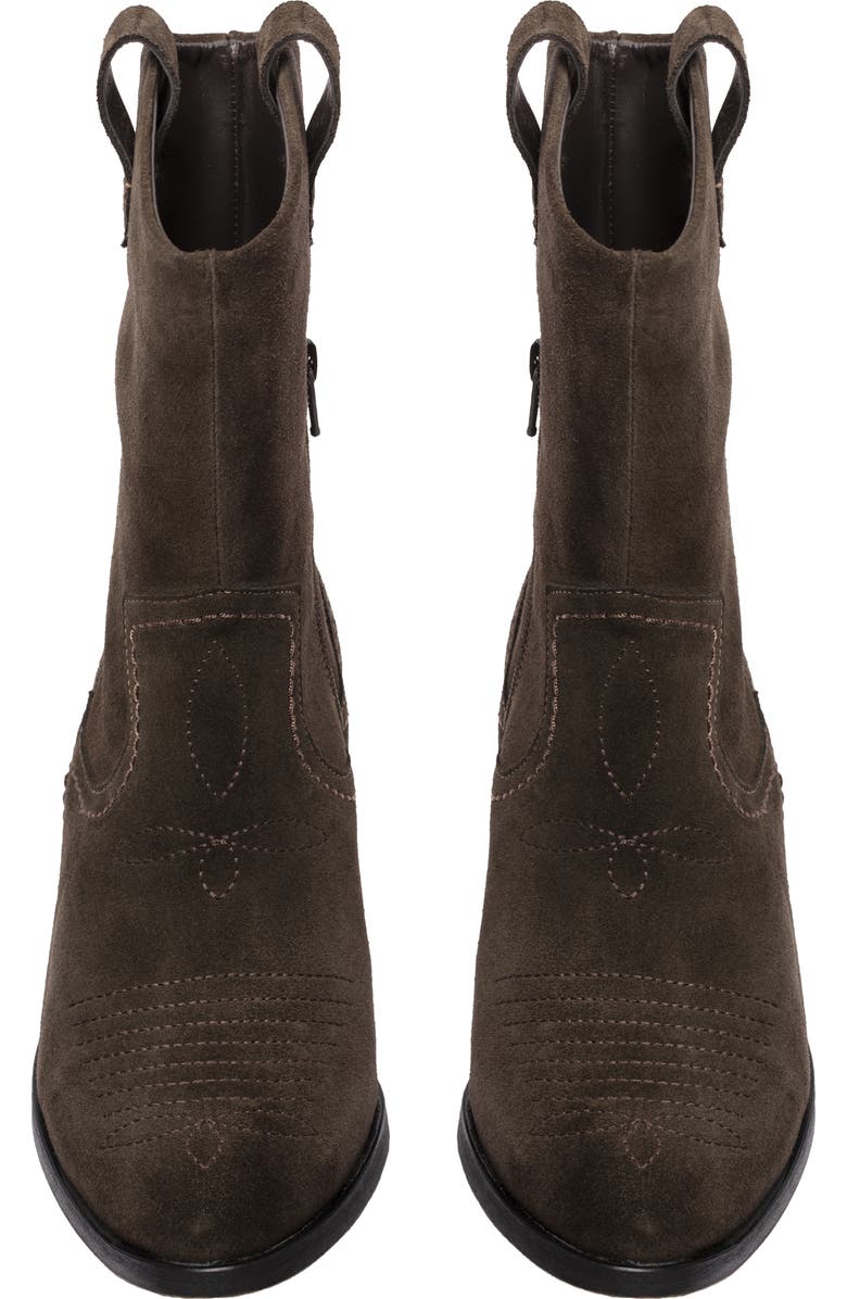 Clarks<sup>®</sup> Octavia Up Western Boot, Alternate, color, Dark Brown