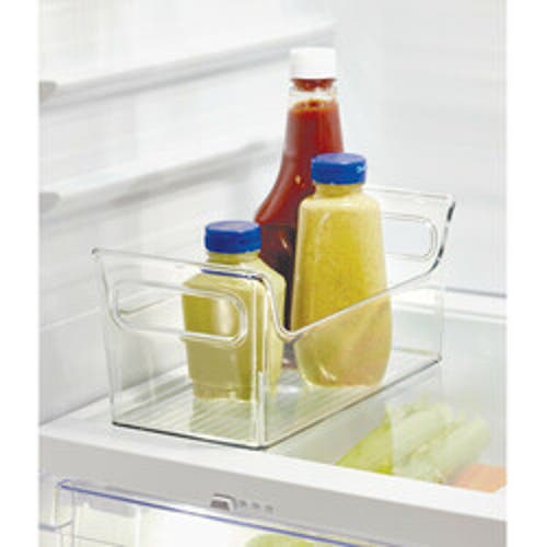 Linus Condiment Organizer For Fridge In Transparent
