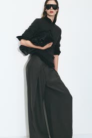 H&M Wrap-detail Barrel Pants