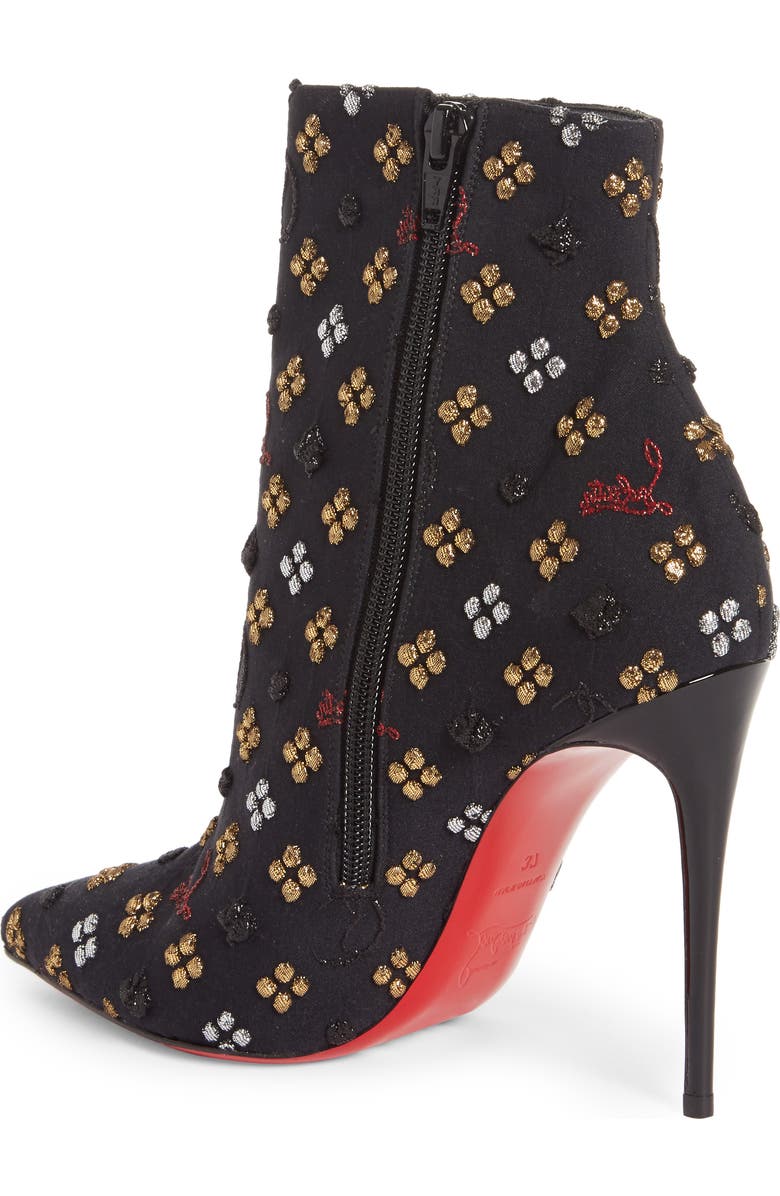 Christian Louboutin So Kate Logo Bootie, Alternate, color,
