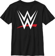 WWE Boys' Letter Logo Graphic Short Sleeve T-Shirt