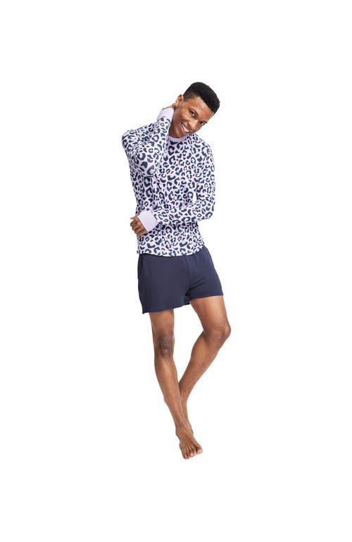 Jambys House Shorts In Navy/mint