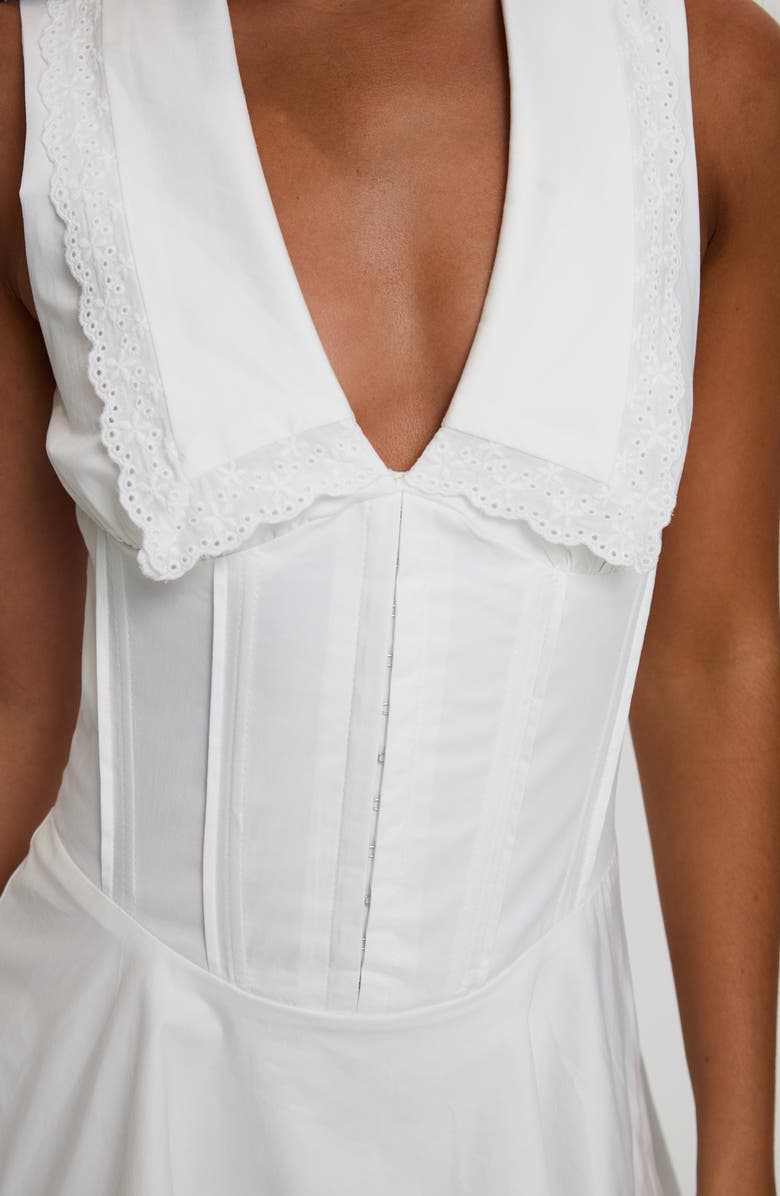 Princess Polly Haworth Sleeveless Minidress, Alternate, color, White