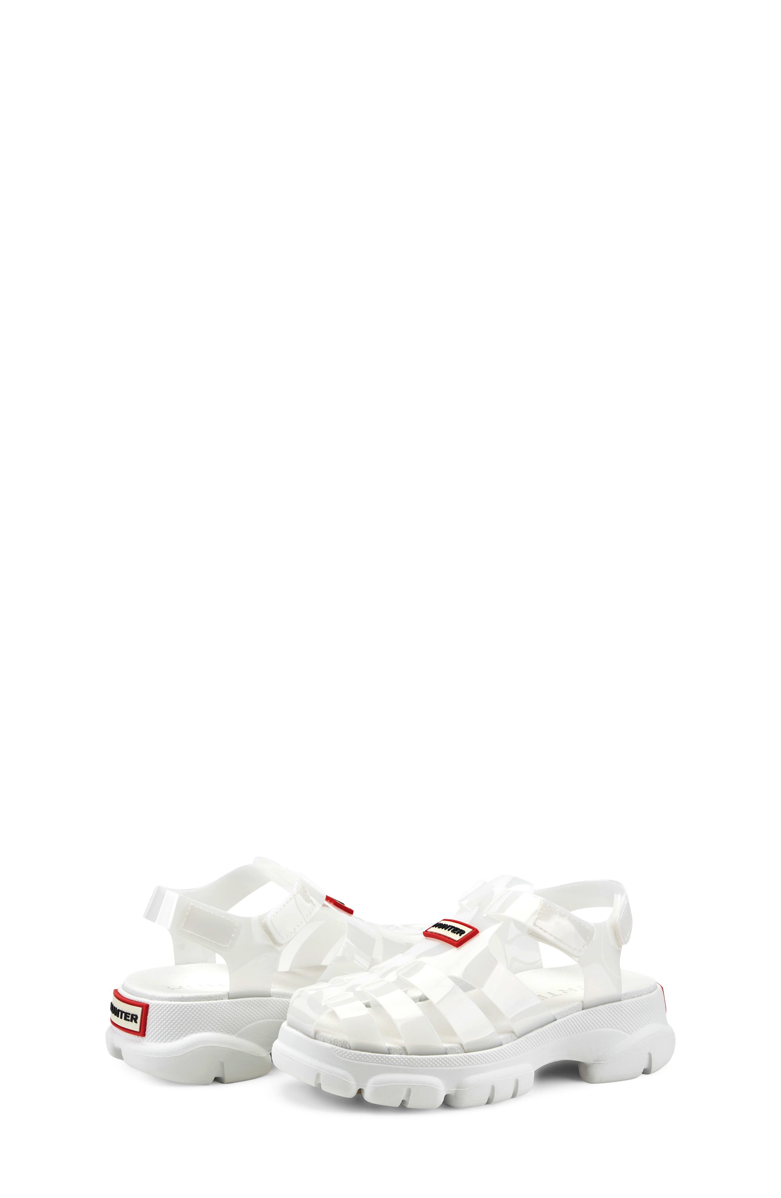 Hunter Kids' Belize 2 Sandal, Alternate, color, White