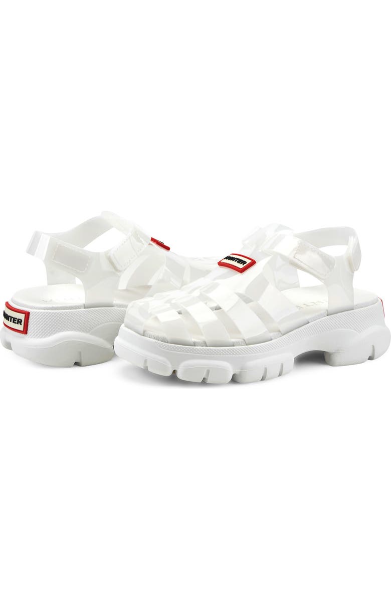 Hunter Kids' Belize 2 Sandal, Alternate, color, White