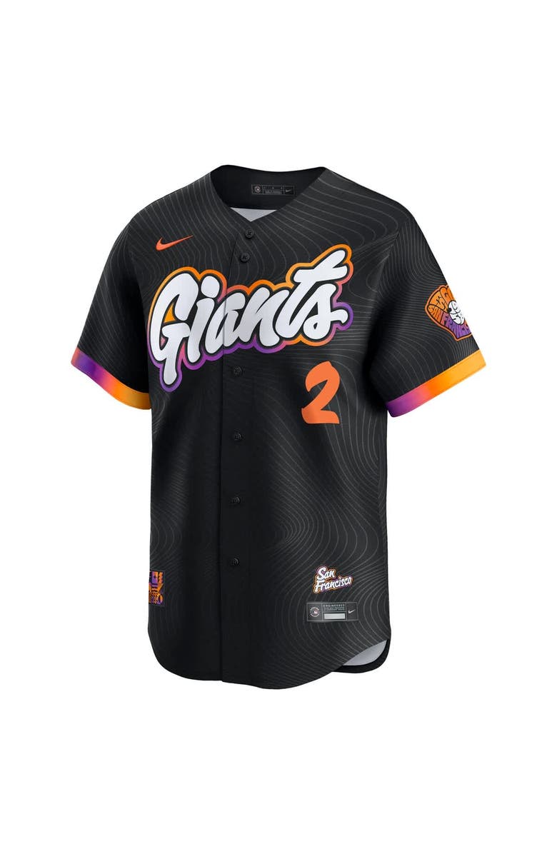 Nike Men's Nike Willy Adames Black San Francisco Giants 2025 City Connect Limited Player Jersey, Alternate, color, Black