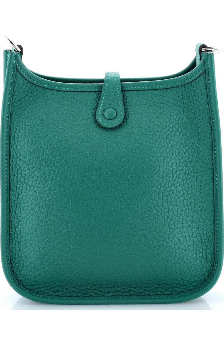 Pre-Owned Hermes Evelyne Bag Gen III Clemence TPM, Alternate, color, Vert Vertigo