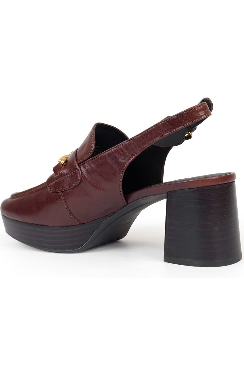 Aerosoles Sorin Slingback Bit Loafer Pump, Alternate, color, Sequoia Leather