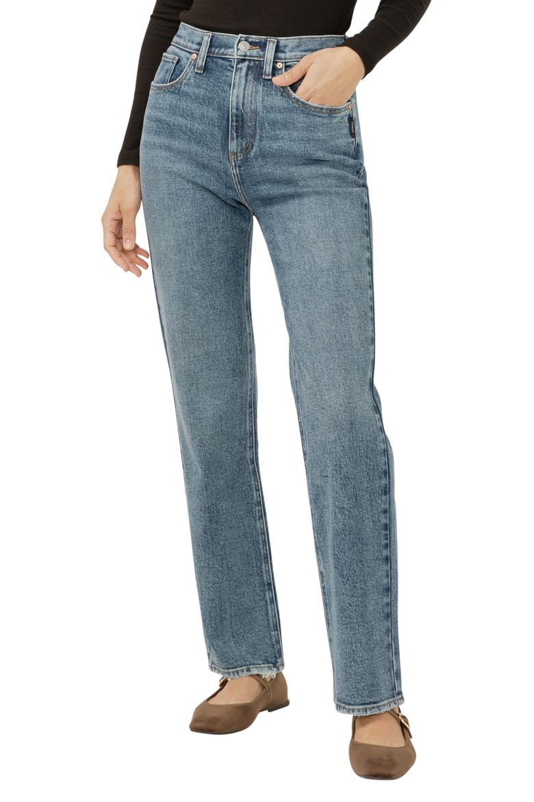 Straight Leg Jeans, Main, color, MALIBU