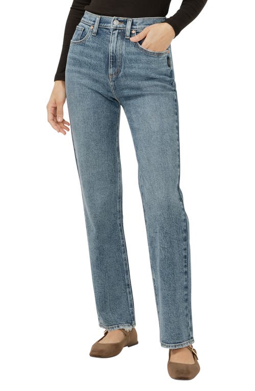 Silver Jeans Co. Straight Leg Jeans In Blue