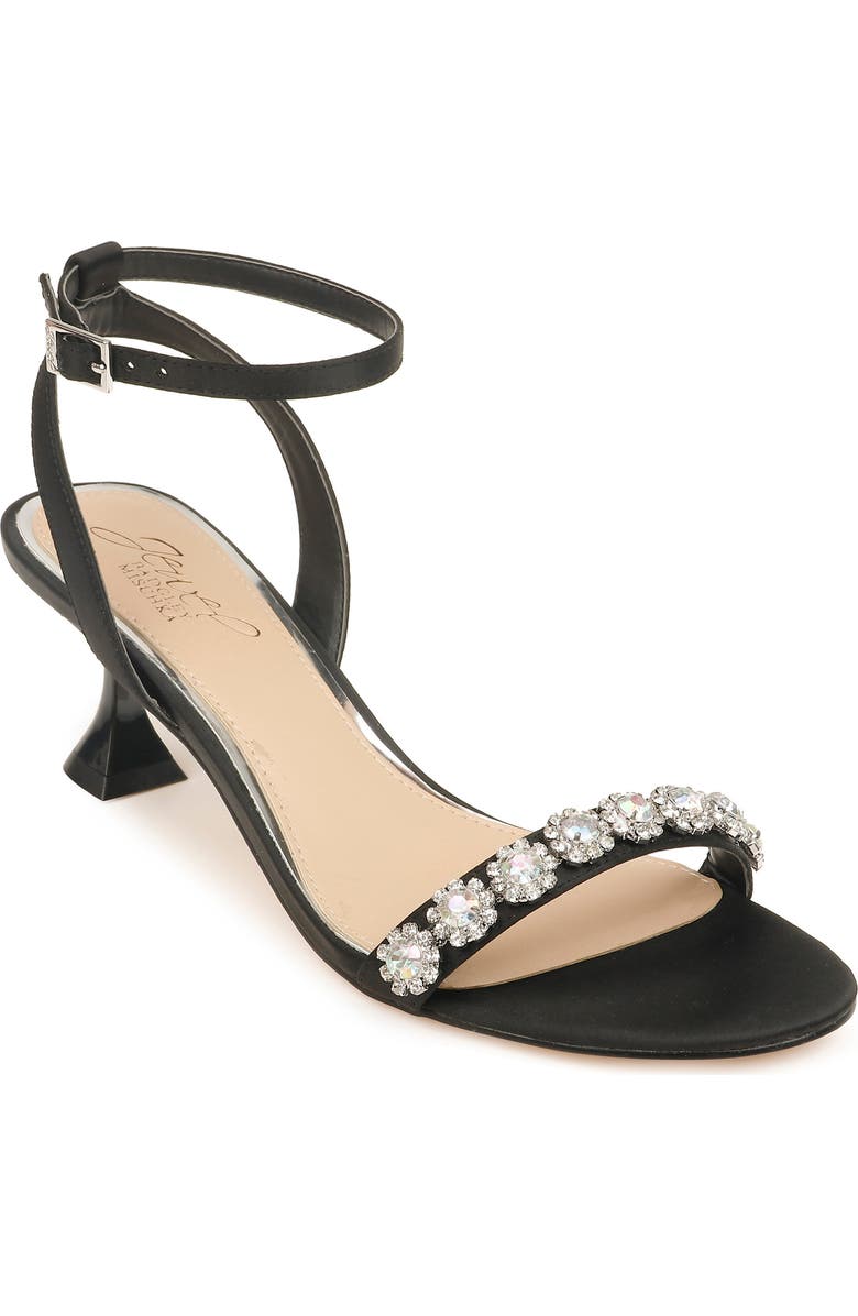 Jewel Badgley Mischka Fantasia Crystal Embellished Sandal, Main, color,
