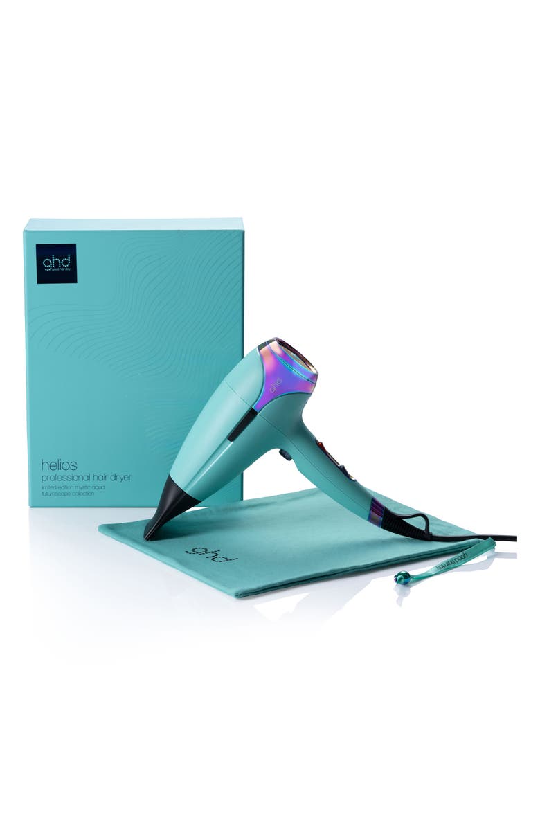 ghd Helios Hair Dryer in Mystic Aqua, Main, color,