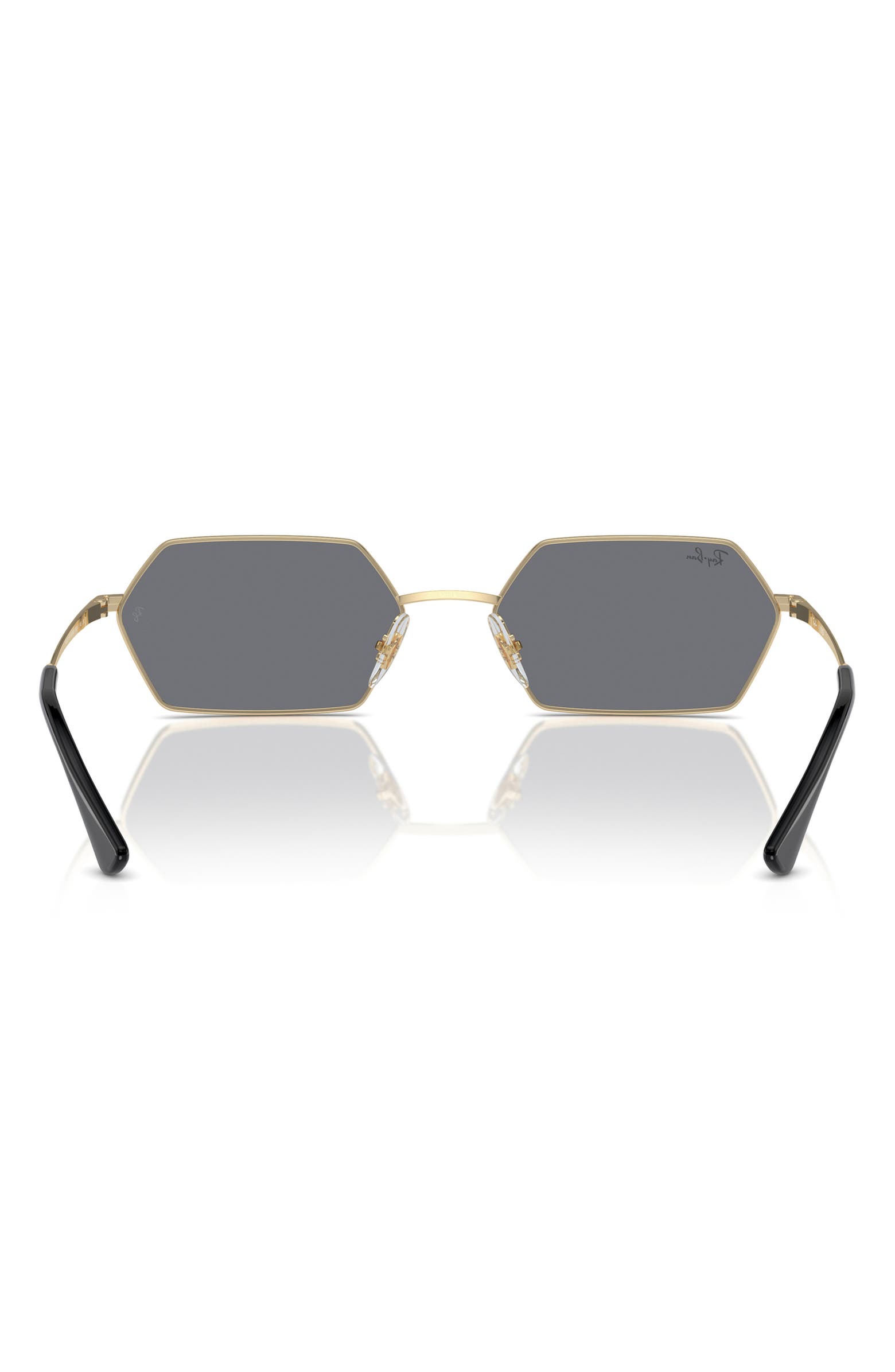 Ray-Ban Yevi 58mm Rectangular Sunglasses | Nordstrom