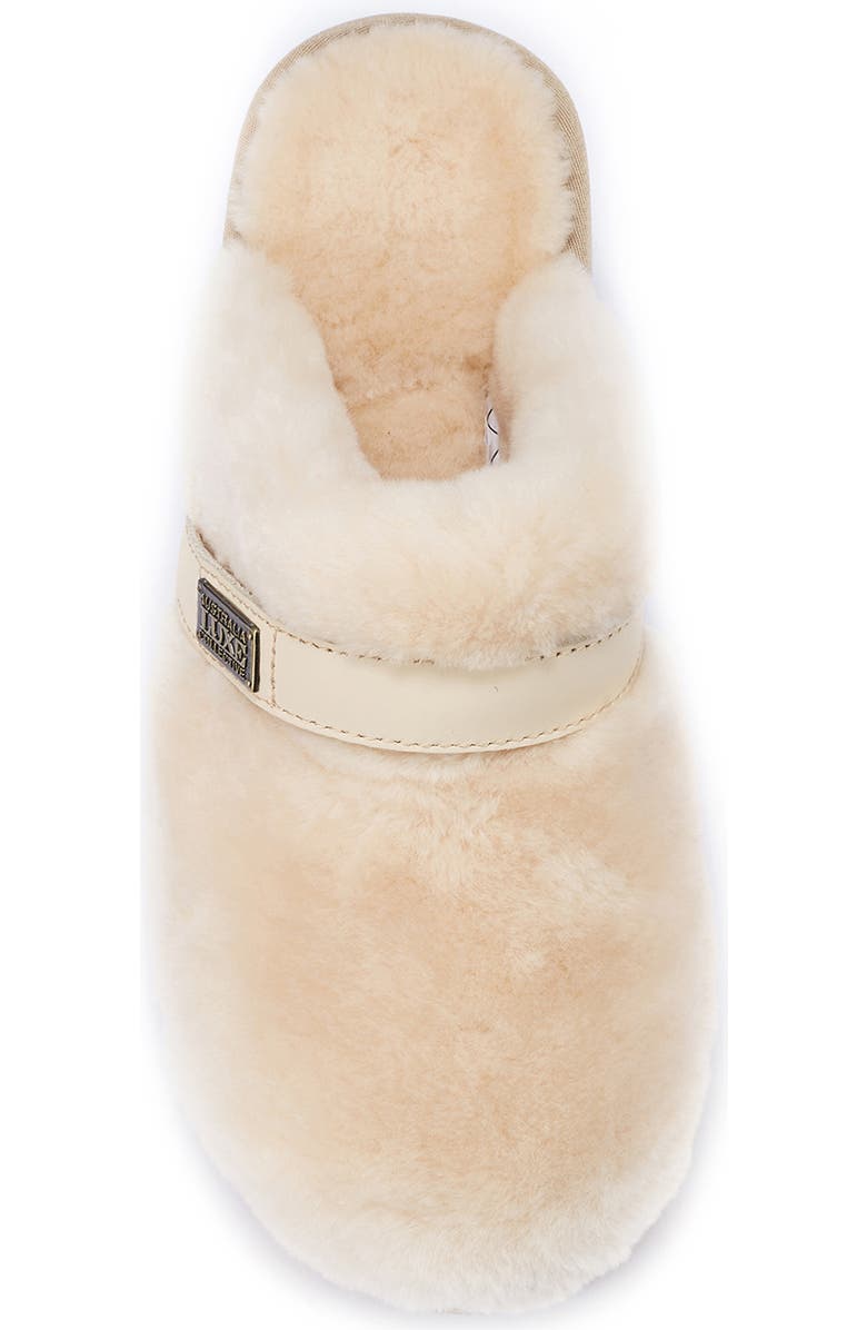 Australia Luxe Collective Grace Genuine Shearling Slipper, Alternate, color, Sand