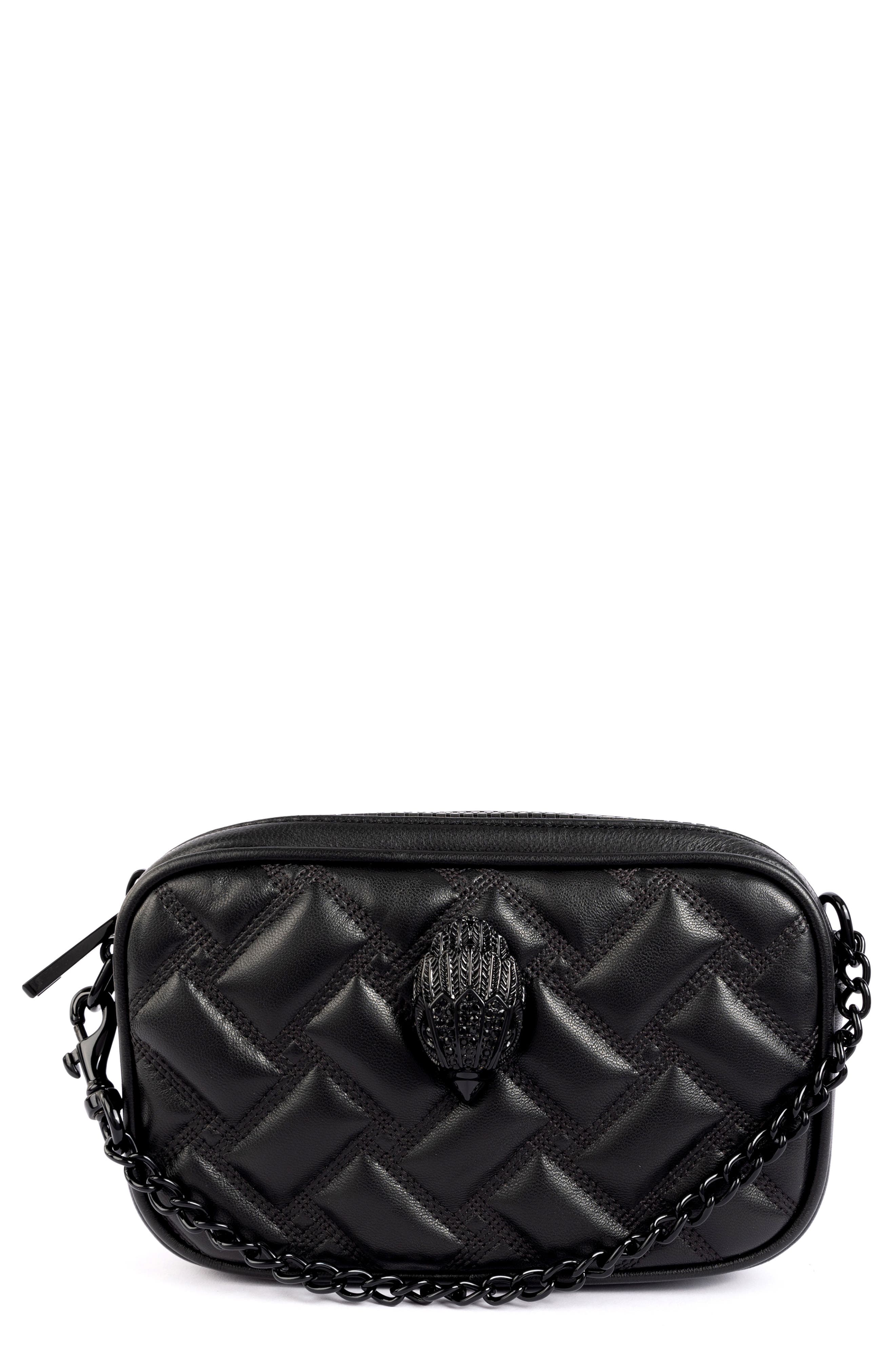 Kurt Geiger London Kensington Drench Quilted Leather Belt Bag, Main, color, 