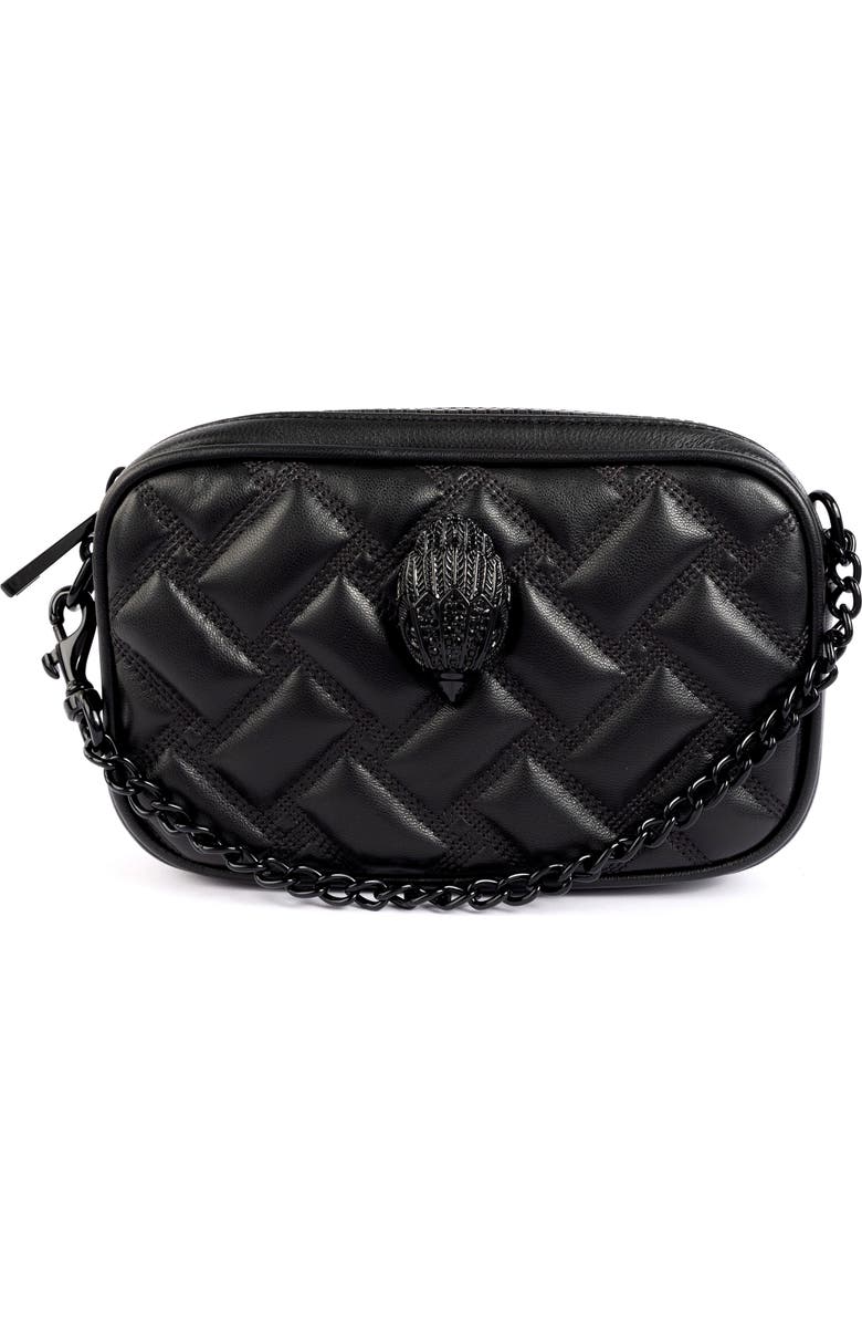 Kurt Geiger London Kensington Drench Quilted Leather Belt Bag, Main, color,