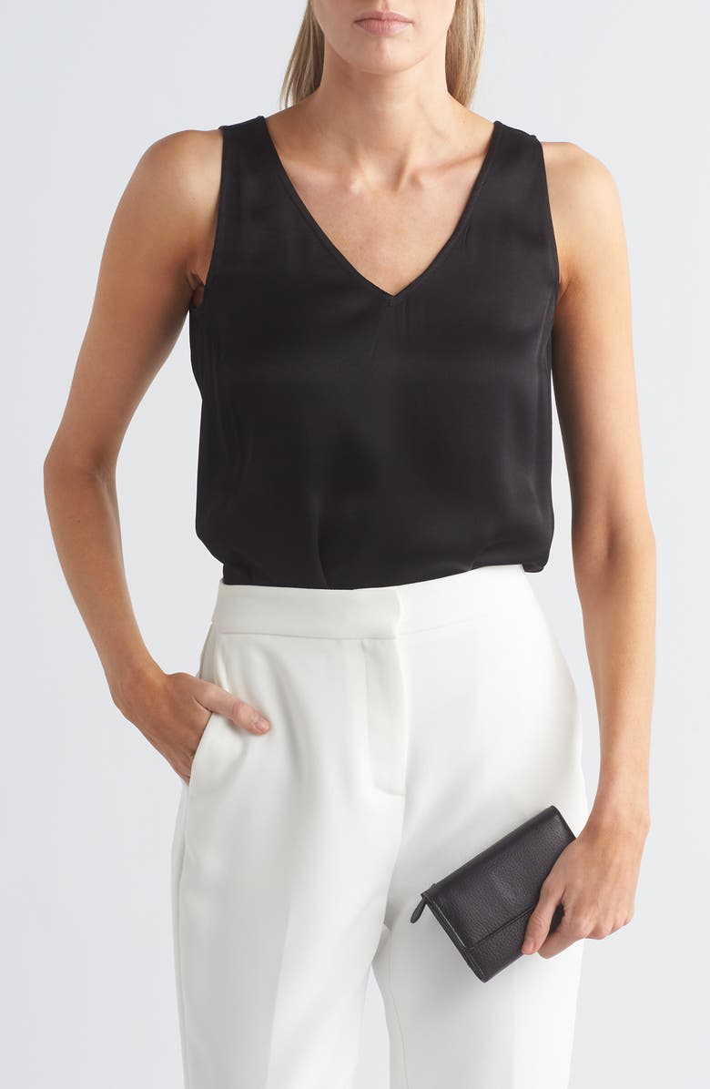 MUNDI SMALL LEATHER GOODS Rio Indexter Trifold Leather Wallet, Alternate, color, Black