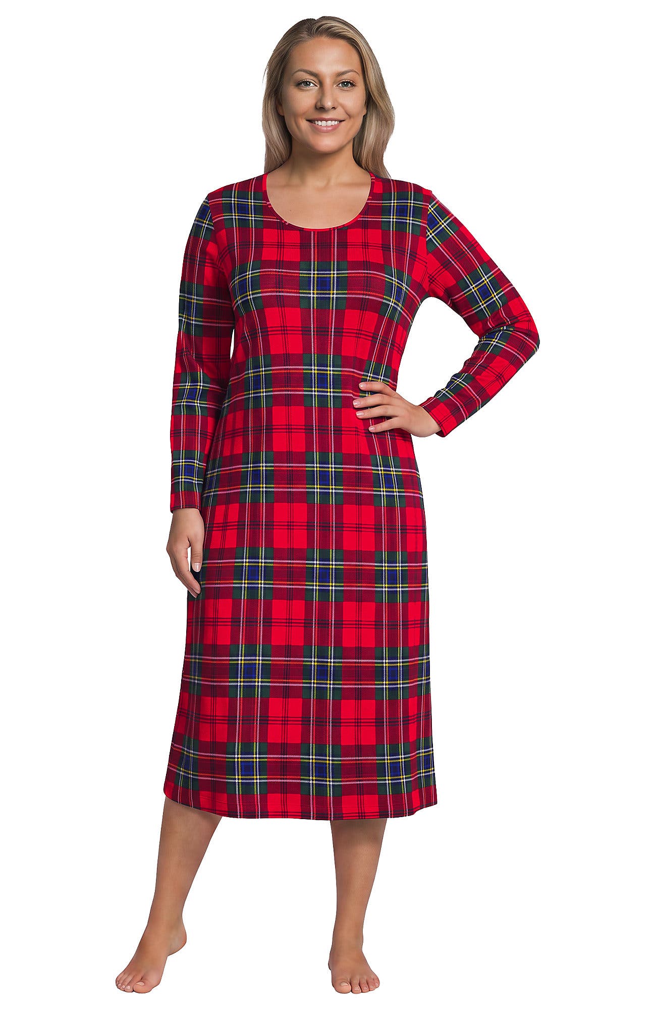 Compass Red/Pine Plaid